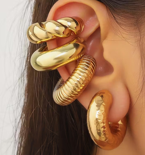 Set 4 Orecchini Earcuff
