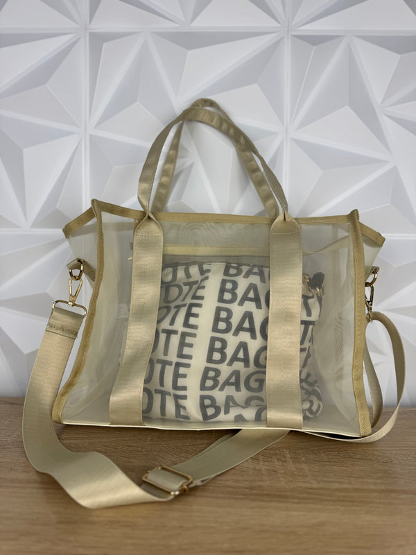 Tote bag trasparente