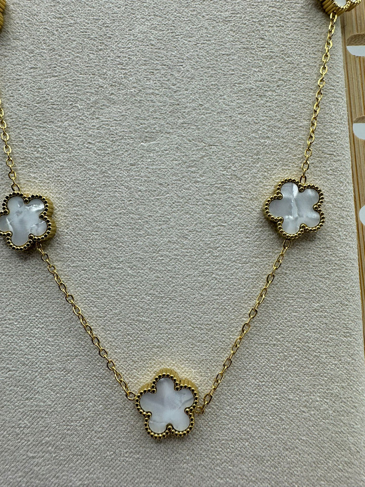 Collana Fiore oro