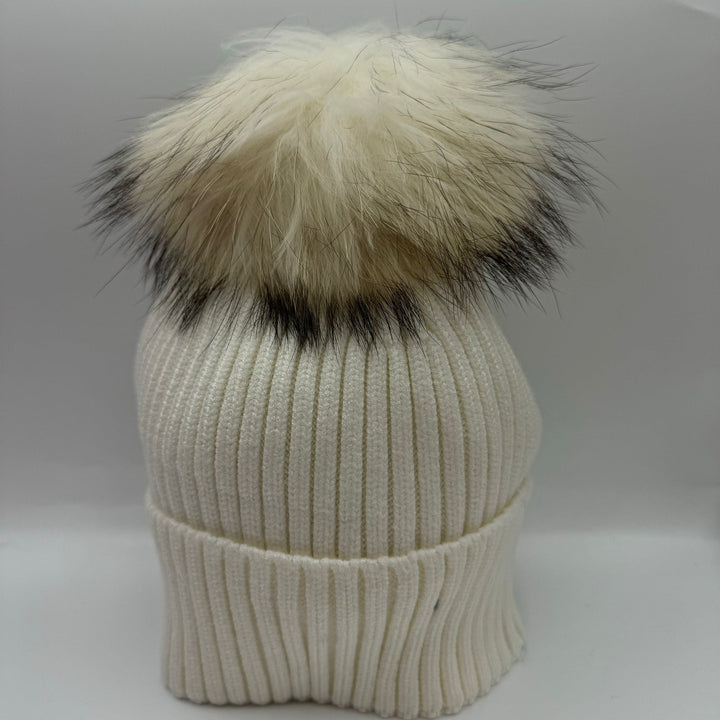 Cappello Pon-pon beige