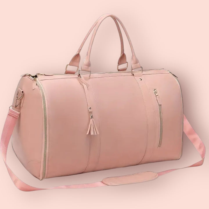 Borsone da Viaggio+ porta scarpe in omaggio rosa